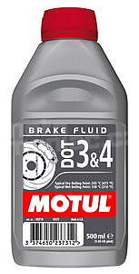 Brake Fluid DOT 3&4 500ml