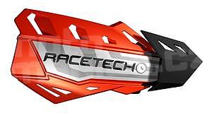 Racetech FLX cross/enduro červené kryty páček - 1