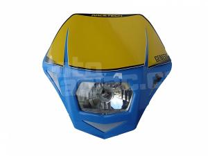 Racetech Genesis maska se světlem modrá TM