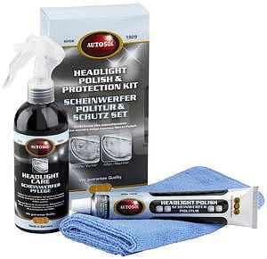 Autosol Headlight Polish&Protection Kit