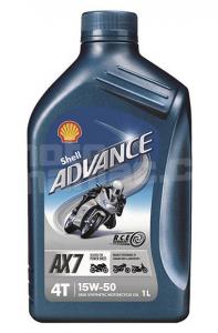 Shell Advance AX7 15W-50 1l