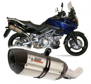 Mivv Suono nerez, carbon cap - Suzuki DL V-Strom 1000, 2005-2011 - 1