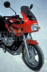 Ermax turistické plexi + 10 cm - Honda CB 500 S 1998/2003, černé kouřové - 1