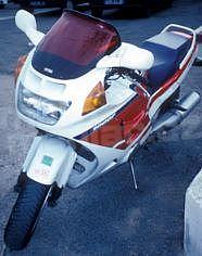Ermax turistické plexi + 8 cm - Honda CBR 1000 1989/1992, červené - 1