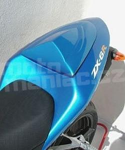 Ermax kryt sedla modrá metalíza (candy plasma blue) - Kawasaki ZX 6 R/RR 2005/2006