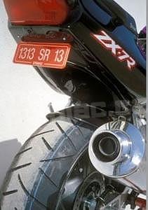 Ermax výplň mezi podsedadlové plasty černá lesklá - Kawasaki ZX 7 R 1996/2002