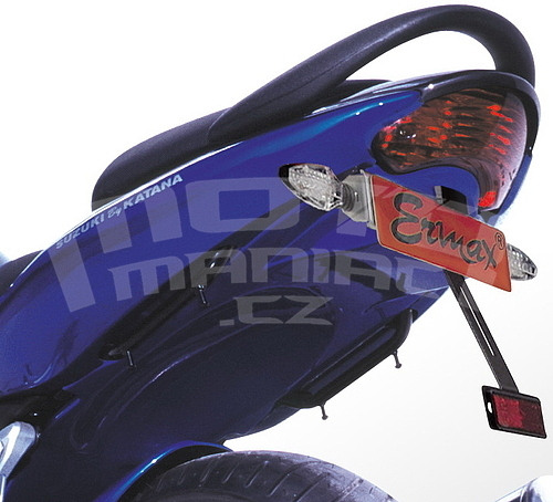 Ermax podsedlový plast s držákem SPZ, modrá metalíza - Suzuki SV 650 1999/2002 - 1
