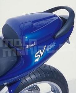Ermax kryt sedla modrá metalíza - Suzuki SV 650 1999/2002