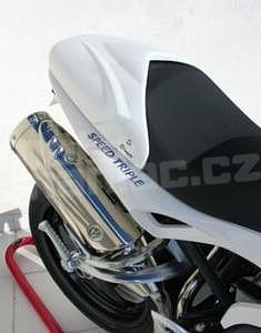 Ermax kryt sedla bílá (fusion white) - Triumph Speed Triple 1050 2005/2010