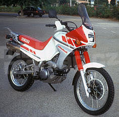 Ermax turistické plexi +15cm (41cm) - Yamaha XTZ 660 Tenere 1991-1997, lehce kouřové - 1