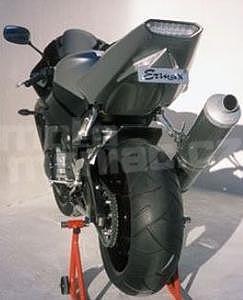 Ermax výplň mezi podsedadlové plasty, TRI stříbrná antracit metalíza - Yamaha YZF R1 2002/2003