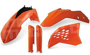 Acerbis plastový Full kit EXCF 08-11, oranžová