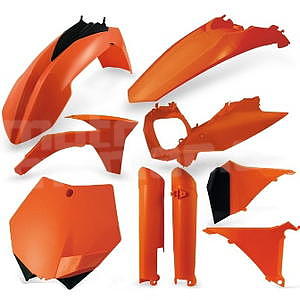 Acerbis plastový Full kit EXC / EXCF/12-13, oranžová