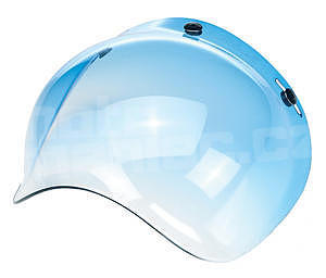 Biltwell Bubble Shield Blue Gradient - 1