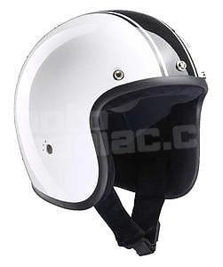 Bandit Helmets ECE Jet Classic white - 1