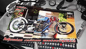 Kalendář 2014 Bohemian Custom Motorcycles - 1