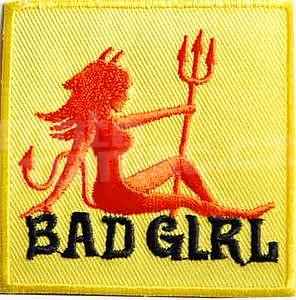 Bad Girl Yellow nášivka
