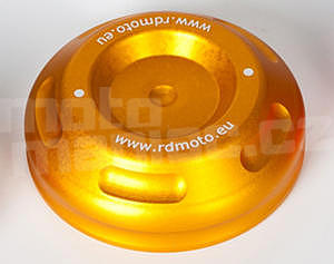 RDmoto CBT - Aprilia RSV1000R Nera 04-05, zlatý eloxovaný hliník