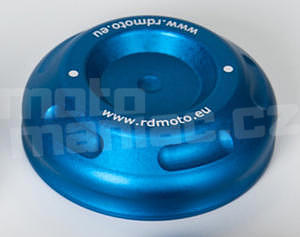 RDmoto CBT - Yamaha FZ6 Fazer 04-10, modrý eloxovaný hliník