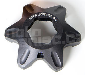 RDmoto FPA17 - Aprilia Tuono R Limited Öhlins 02-, černý eloxovaný hliník