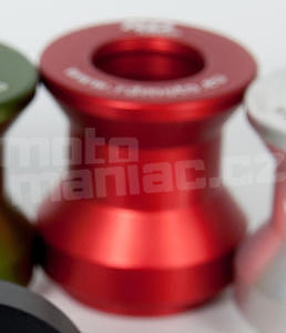 RDmoto SM1 Standard M10, červený eloxovaný hliník