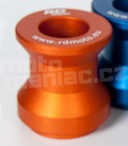 RDmoto SM1 Standard M10, oranžový eloxovaný hliník