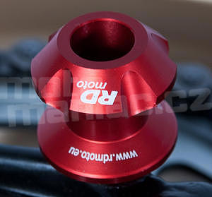 RDmoto RM8 Race M8, červený eloxovaný hliník