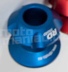 RDmoto RM1 Race M10x1,25mm, modrý eloxovaný hliník