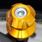 RDmoto RM1 Race M10x1,25mm, zlatý eloxovaný hliník