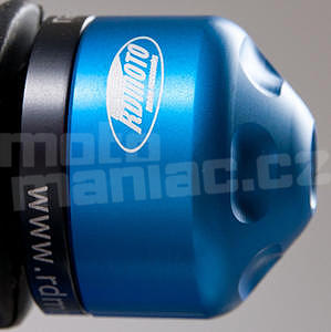 RDmoto HCR Roundish type, modrý eloxovaný hliník