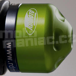 RDmoto HCR Roundish type, zelený eloxovaný hliník