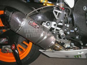 RP slip-on 1x ovál carbon titan Racing Style, Honda CBR 1000 RR 08-15 - 1