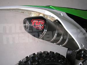 RP slip-on ovál carbon titan Racing Style, Kawasaki KX 450 F 09-15 - 1