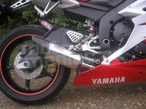 RP slip-on ovál carbon nerez lesk, Yamaha YZF R6 06-15 - 1