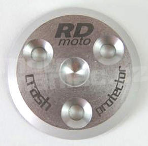 RDmoto PM1 protektory uchycení na motor - Honda CBF600(S) 04-07, stříbrný eloxovaný hliník