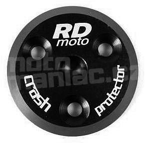 RDmoto PM1 protektory uchycení na motor - Honda CBF600(S) 04-07, černý eloxovaný hliník