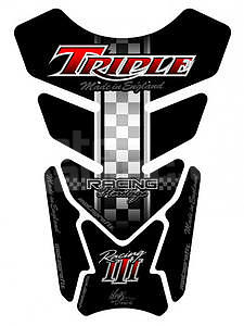 Motografix TT010KR Quadpad Triumph black/red
