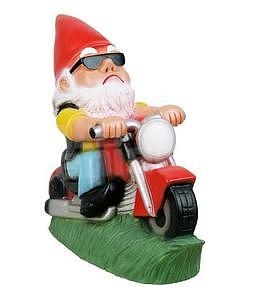 Biker Garden Gnome - 1