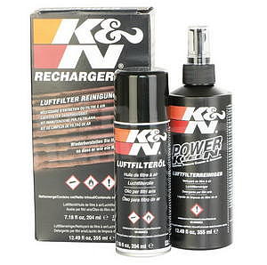 K&N Cleaning Kit, Oil & Cleaner