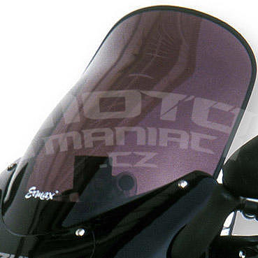 Ermax turistické plexi +8cm (40cm) - Suzuki GSX 750 F 1998-2007, černé kouřové - 1