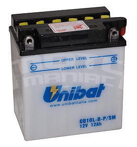 Unibat CB10L-B-P/SM (YB10L-B) - 1