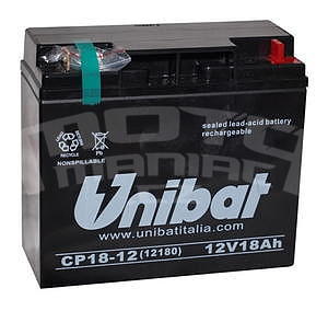 Unibat 12N20AH-BS / CP18-12 (12N20AH-BS) - 1