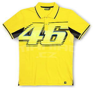 Valentino Rossi VR46 pánská polokošile žlutá - 1
