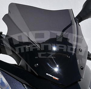Ermax Sport plexi 35cm - Yamaha Tricity 125 2014-2015, černé kouřové