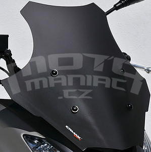 Ermax Sport plexi 48cm - Yamaha Majesty S 125 2014-2015, černé satin