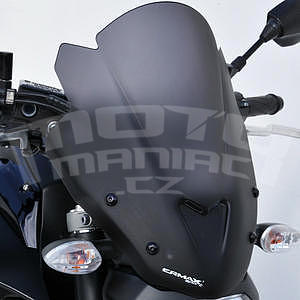 Ermax plexi větrný štítek 39cm - Yamaha MT-07 2014-2016, černé satin
