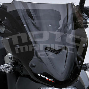 Ermax Sport plexi větrný štítek 27cm - Yamaha MT-07 2014-2015, černé kouřové