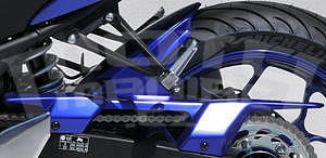 Ermax zadní blatník s krytem řetězu - Yamaha YZF-R3 2015, metallic blue (dpbmc) - 1