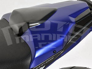 Ermax kryt sedla spolujezdce - Yamaha MT-09 2013-2016, satin blue/satin black