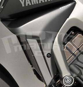 Ermax kryty chladiče - Yamaha MT-09 2013-2015, satin grey (matt grey) - 1